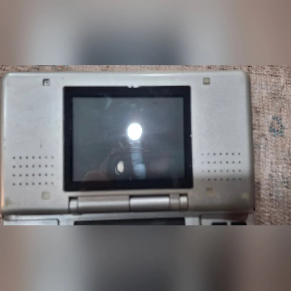 Nintendo DS Original Gray Handheld Japanese Console FLAW READ